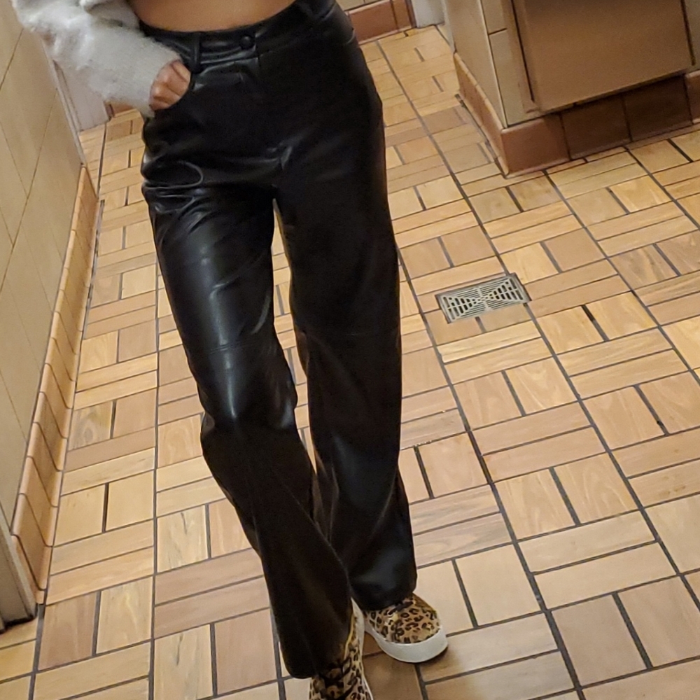 Leather pants